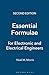 Essential Formulae for Electronic and Electrical Engineers