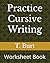 Practice Cursive Writing: W...