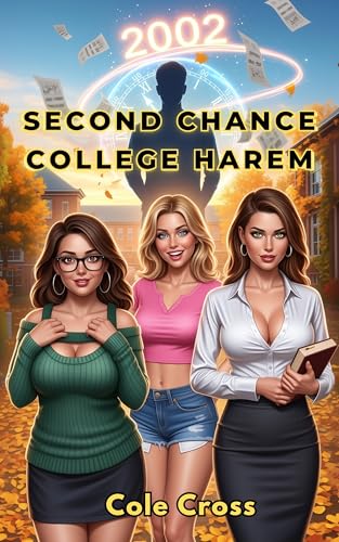 Second Chance College Harem: A Time-Travel MILF & Coed Fantasy (Kindle Edition)