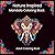 Nature Inspired Mandala Coloring for Adults by Cynthia Wright