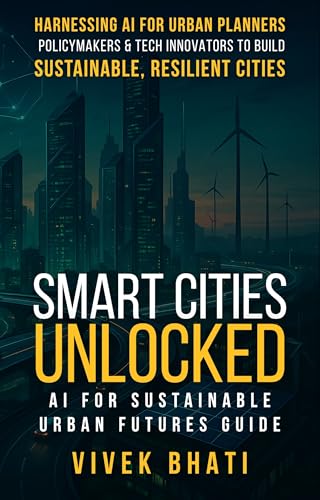 Smart Cities Unlocked: AI for Sustainable Urban Futures Guide: Harnessing AI for Urban Planners, Policymakers, and Tech Innovators to Build Sustainable, Resilient Cities (Kindle Edition)