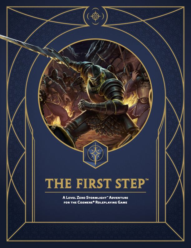 The First Step: A Level Zero Stormlight™ Adventure for the Cosmere® Roleplaying Game (ebook)