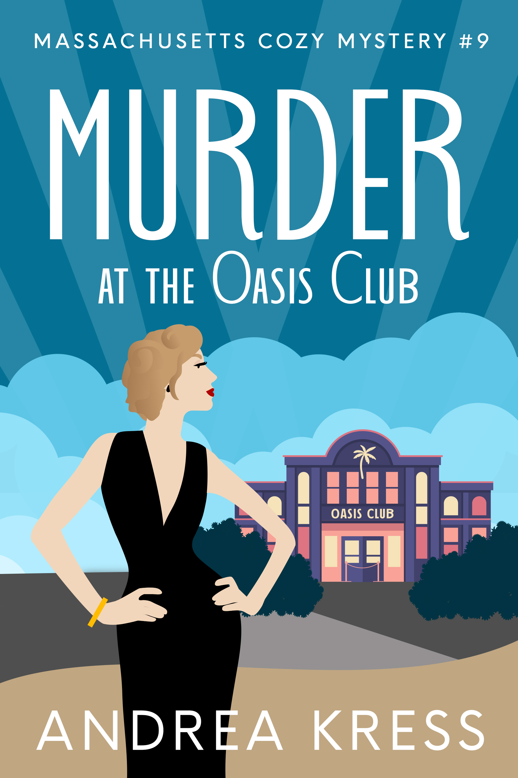 MURDER AT THE OASIS CLUB: Historical Murder Mystery (Massachusetts Cozy Mystery Book 9)
