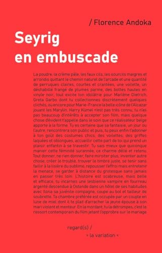 Seyrig en embuscade (Paperback)