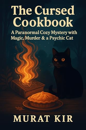 The Cursed Cookbook: A Paranormal Cozy Mystery with Magic, Murder & a Psychic Cat (Lavender Hollow Mysteries)