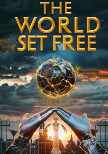 THE WORLD SET FREE (LARGE PRINT EDITION): A prophetic science fiction novel about nuclear power, global war, and the rise of a new world order