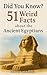 Did You Know? 51 Weird Facts about the Ancient Egyptians by Sherif Elkhatib