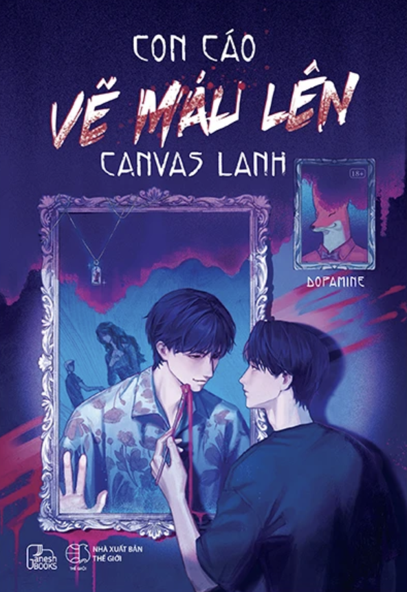 Con Cáo Vẽ Máu Lên Canvas Lanh