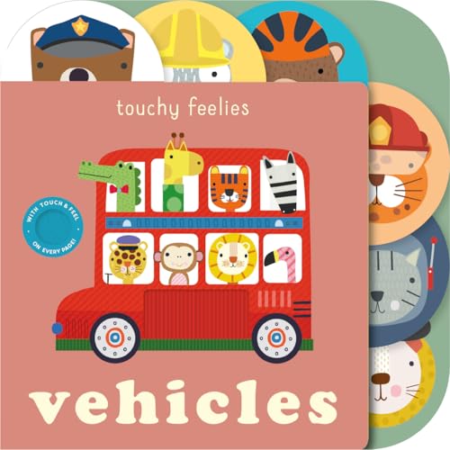 Touchy Feelies: Vehicles (Board Book)