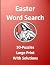 Easter Word Search: 50-Puzzles Large Print With Solutions