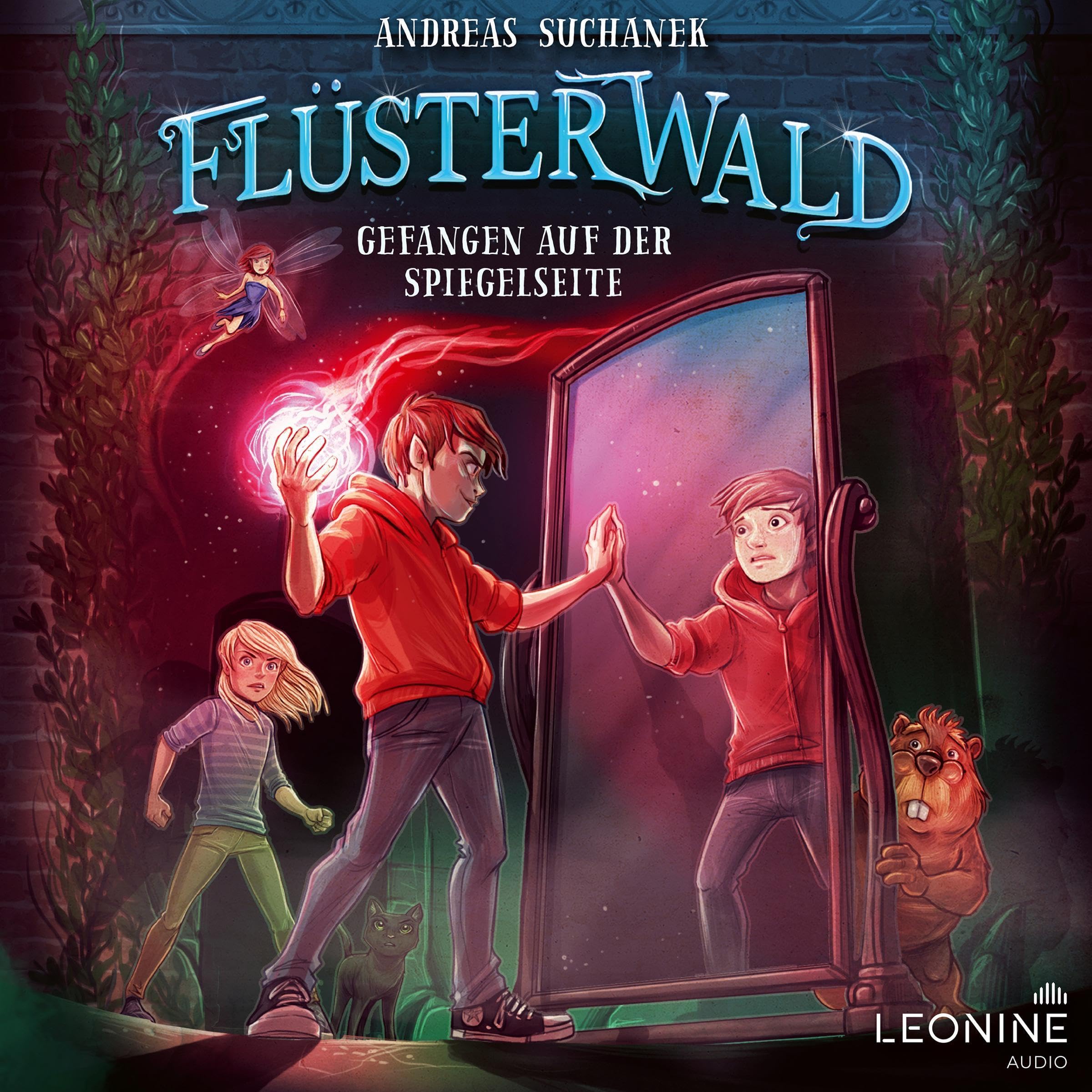 Gefangen auf der Spiegelseite: Flüsterwald, Staffel III, Band 3 (Audible Audio)