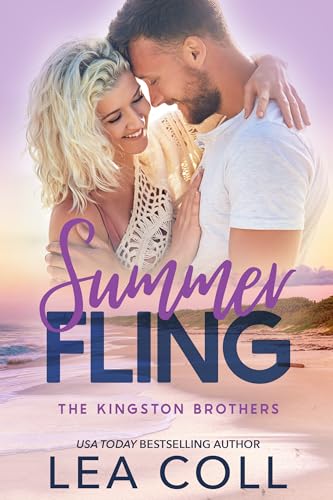 Summer Fling: A Steamy Beach Town Single Dad Nanny Fake Engagement Romance (The Kingston Brothers Book 5)