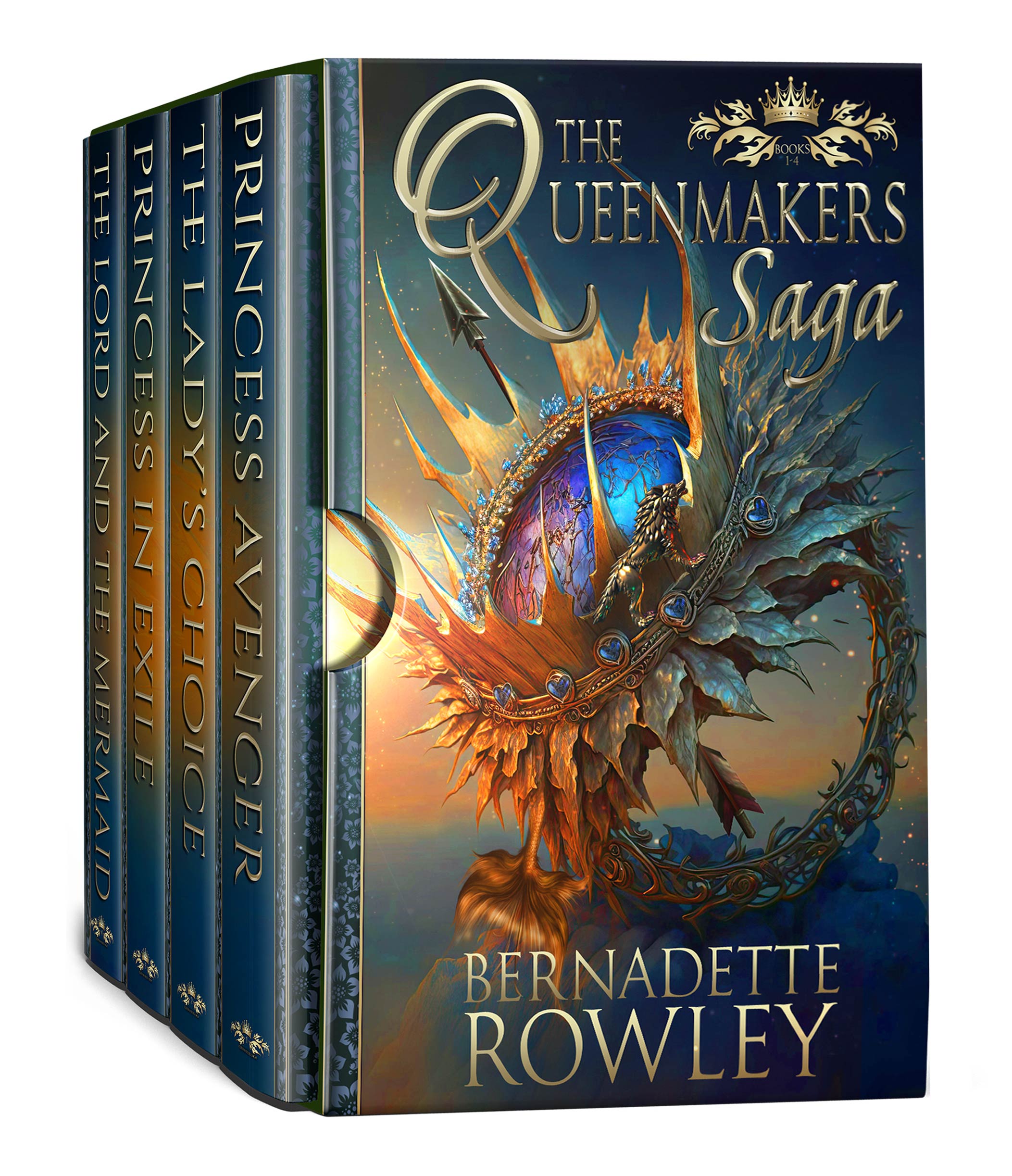 The Queenmakers Saga Box Set (Books 1-4): Epic Fantasy Romance Series
