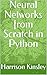 Neural Networks from Scratch in Python