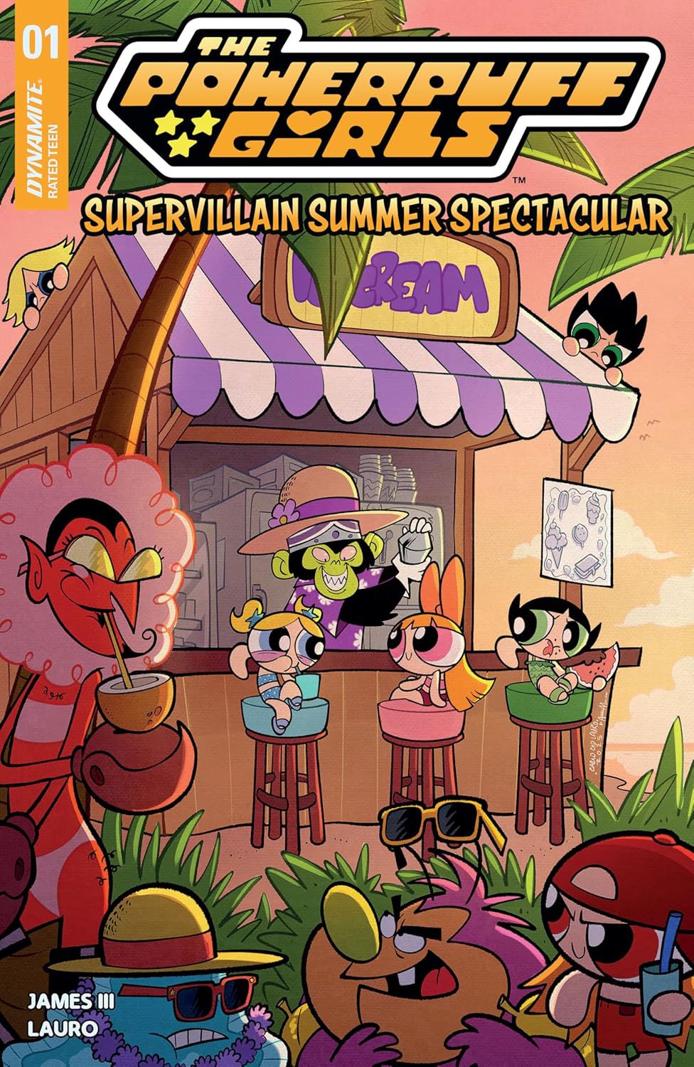 The Powerpuff Girls Supervillain Summer Spectacular #1 (Kindle Edition)
