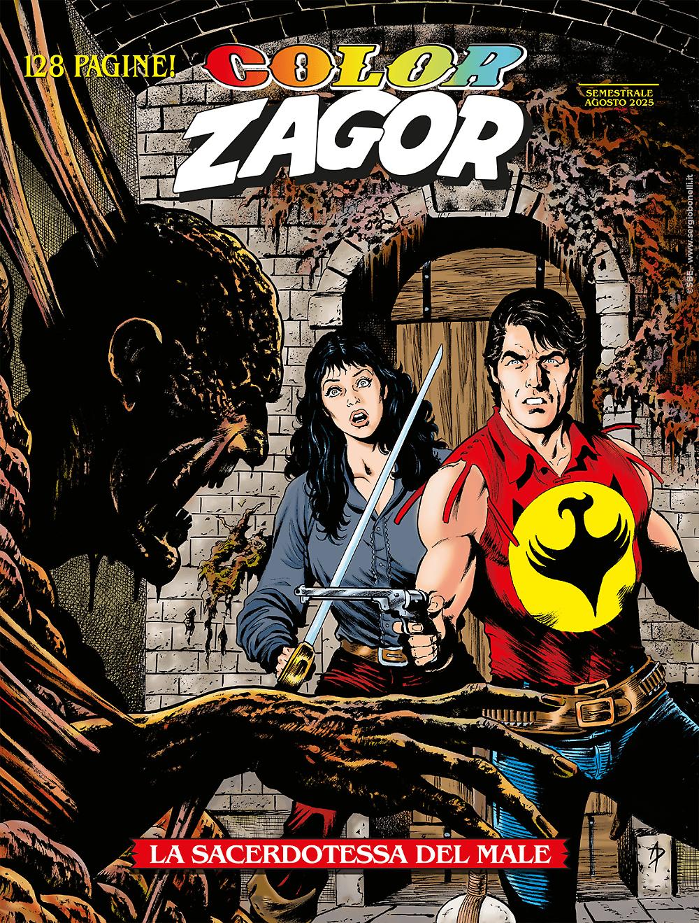 Color Zagor n. 21: La sacerdotessa del male (Mass Market Paperback)