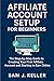Affiliate Account Setup for...
