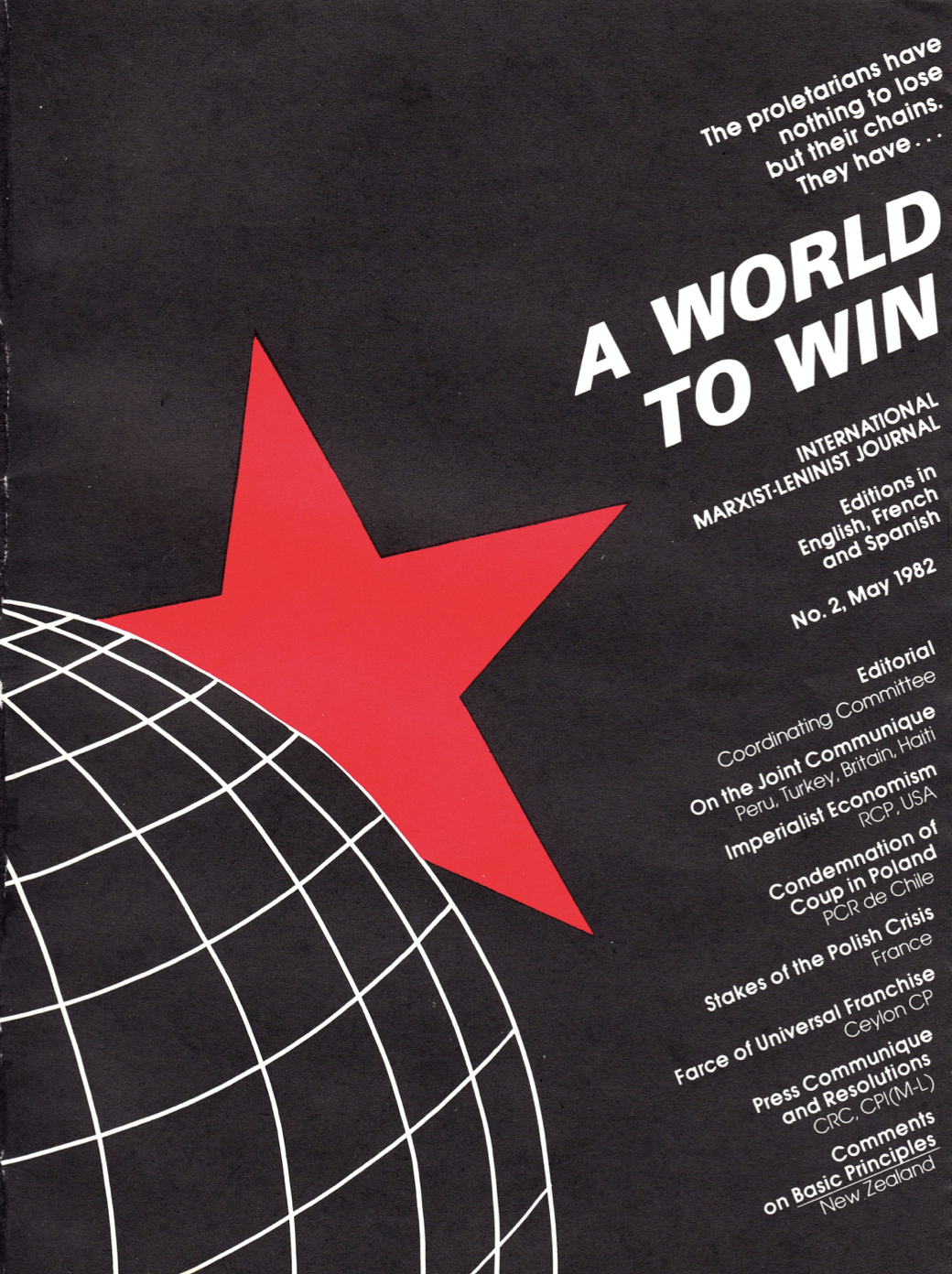 A World to Win: Preliminary Issue #2