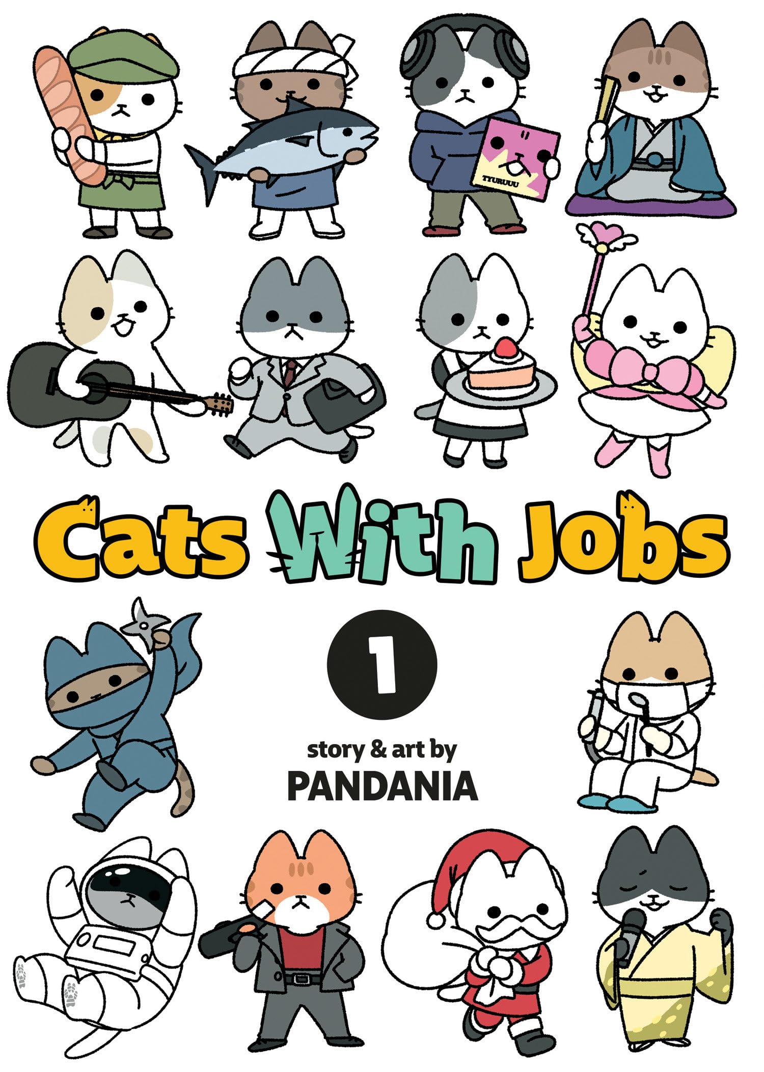 Cats With Jobs, Vol. 1 (Paperback)