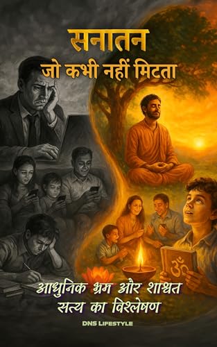 सनातन - जो कभी नहीं मिटता : आधुनिक भ्रम और शाश्वत सत्य का विश्लेषण (Hindi Edition)