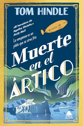 Portada de Muerte en el Ártico, de Tom Hindle
