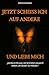 Jetzt scheiss ich auf andere und liebe mich !: Ein Buch für alle, die sich klein gemacht haben, um geliebt zu werden (German Edition)