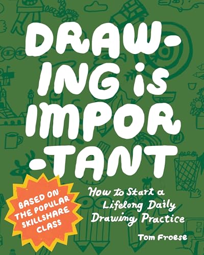 Drawing Is Important: How to Start a Lifelong Daily Drawing Practice - Start Your Daily Drawing Journey Here! (Paperback)