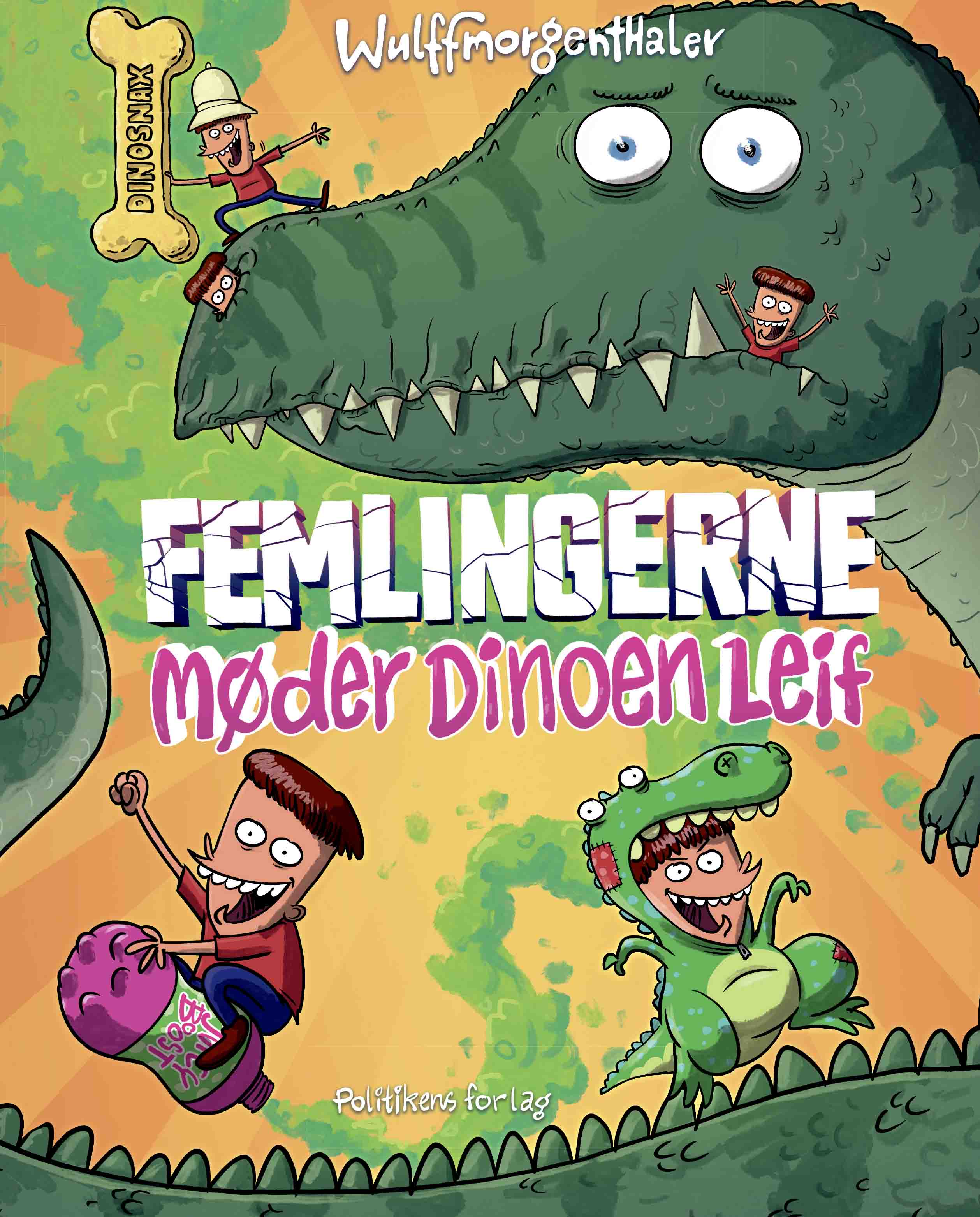 Femlingerne: Møder dinoen Leif (Hardcover)