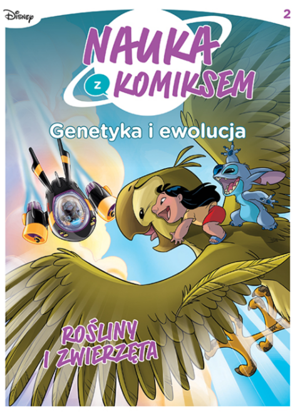 Nauka z komiksem. Genetyka i ewolucja. Rośliny i zwierzęta. T. 2