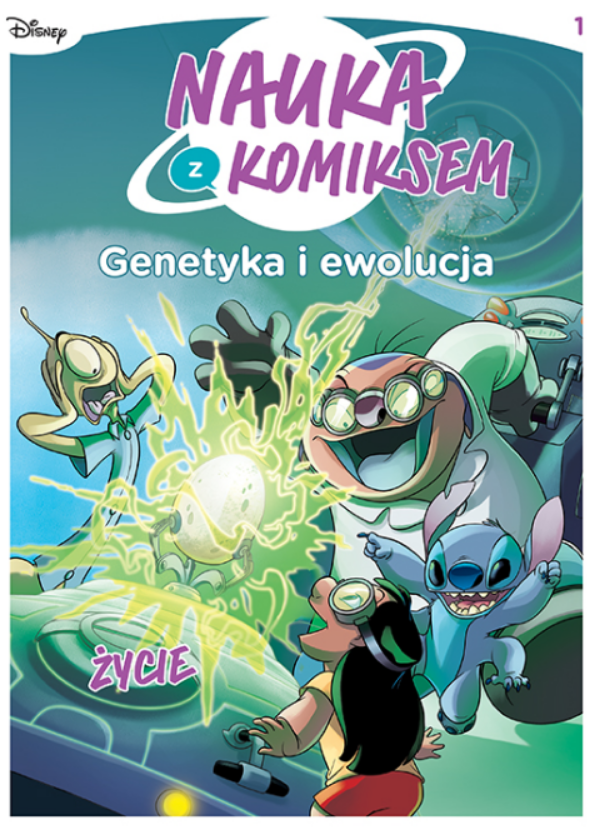 Nauka z komiksem. Genetyka i ewolucja. Życie. T. 1