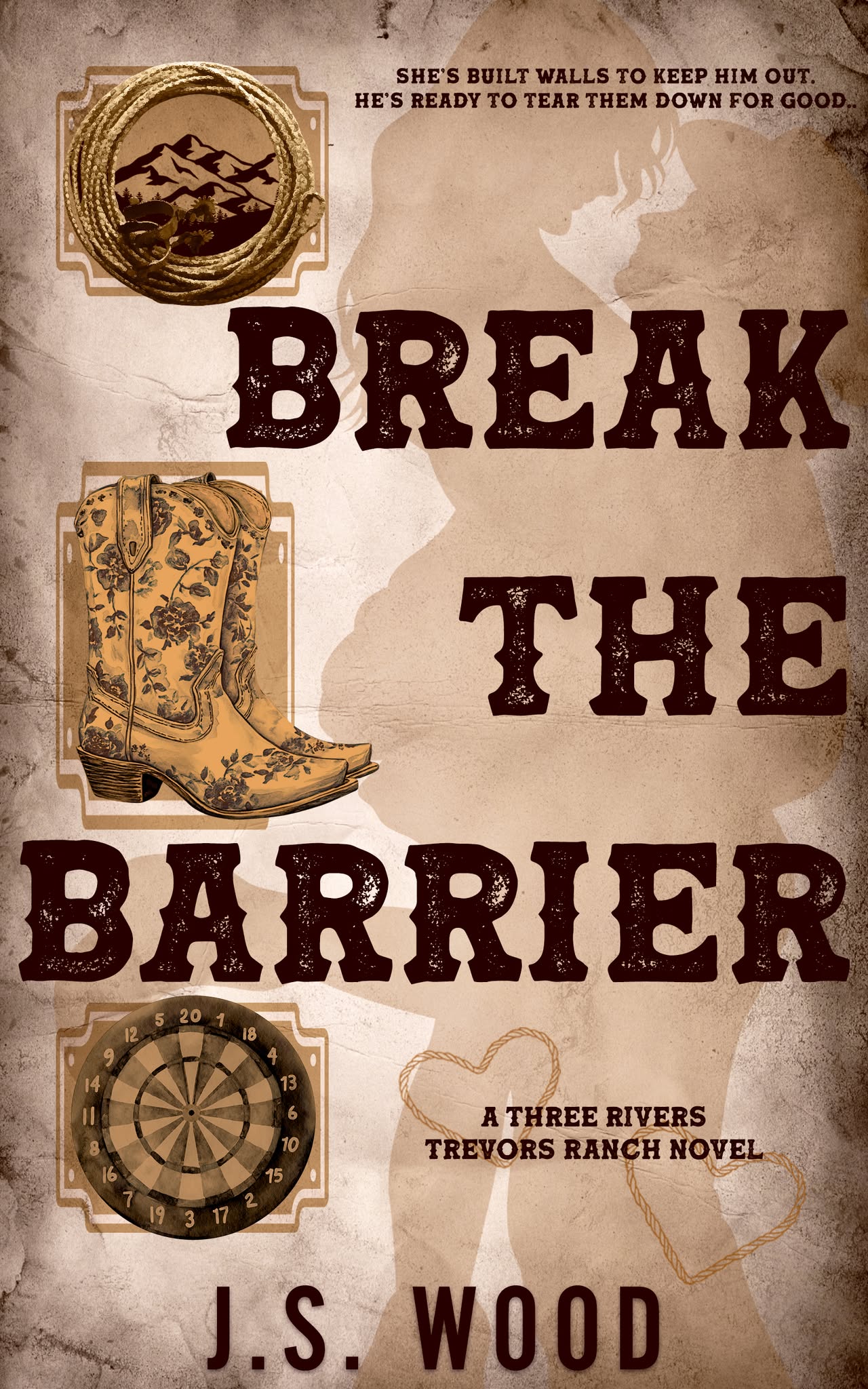 Break the Barrier: A Contemporary Friends to Lovers Western Romance Novel (Three Rivers Trevors Ranch Book 2)