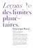 Leçons des limites planétaires