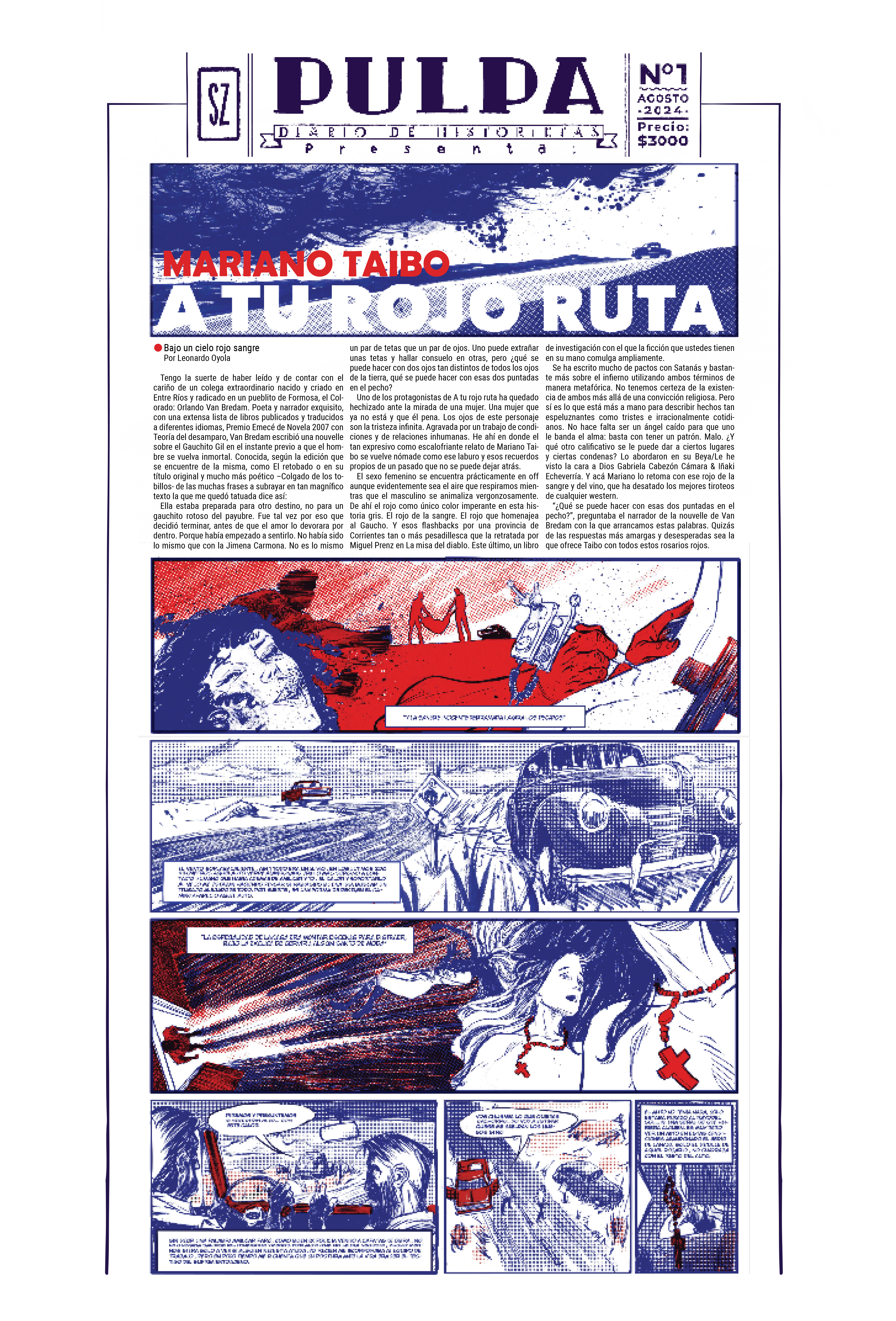 Pulpa presenta: A tu rojo ruta (Pulpa, diario de historietas, #1)