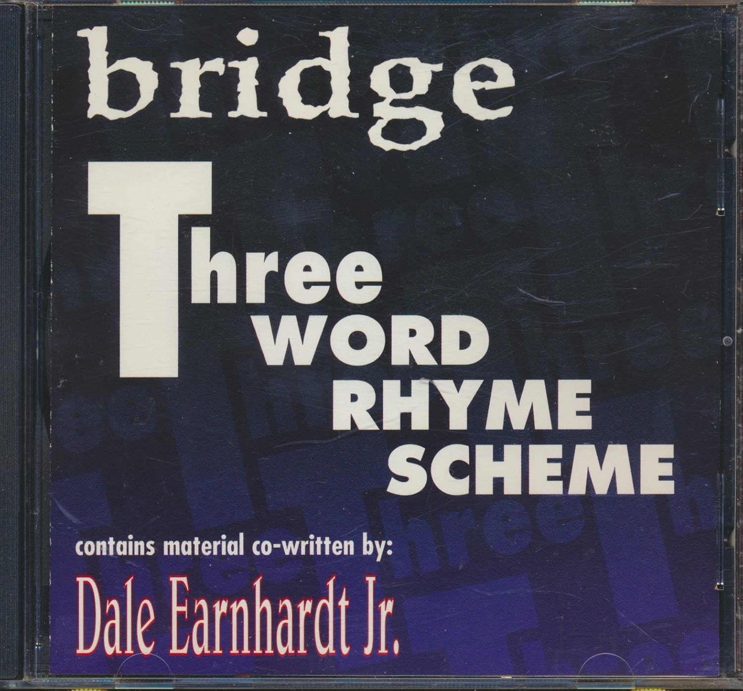 Bridge Three Word Rhyme Scheme
