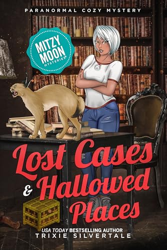 Lost Cases and Hallowed Places: Paranormal Cozy Mystery (Mitzy Moon Mysteries Shorts Book 1)
