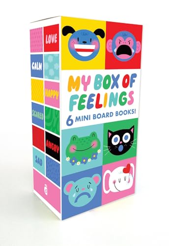 My Box of Feelings (A Hello!Lucky Book): 6 Mini Board Books!