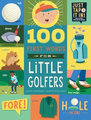 100 First Words for Little Golfers: A Parody Primer for the Course (Board Book)