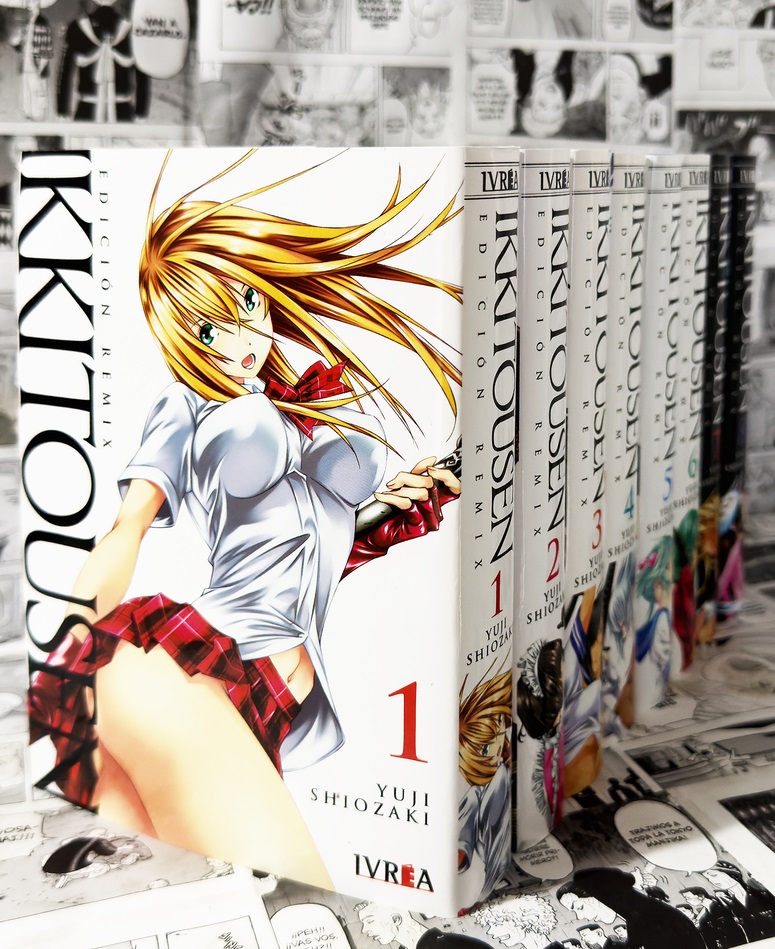 Ikkitousen Remix: Obra completa (Ikkitousen Remix, #1-8)