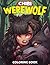Chibi Werewolf Coloring Boo...