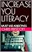 INCREASE YOU LITERACY: MUST...