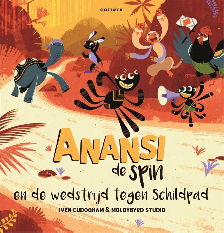 Anansi de spin en de wedstrijd tegen Schildpad (Hardcover)