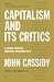 Capitalism and Its Critics