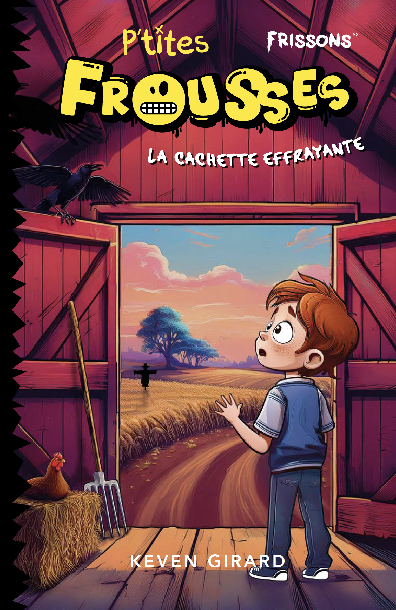 La cachette effrayante (Paperback)