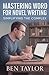 Mastering Word for Novel Writing by Ben Taylor