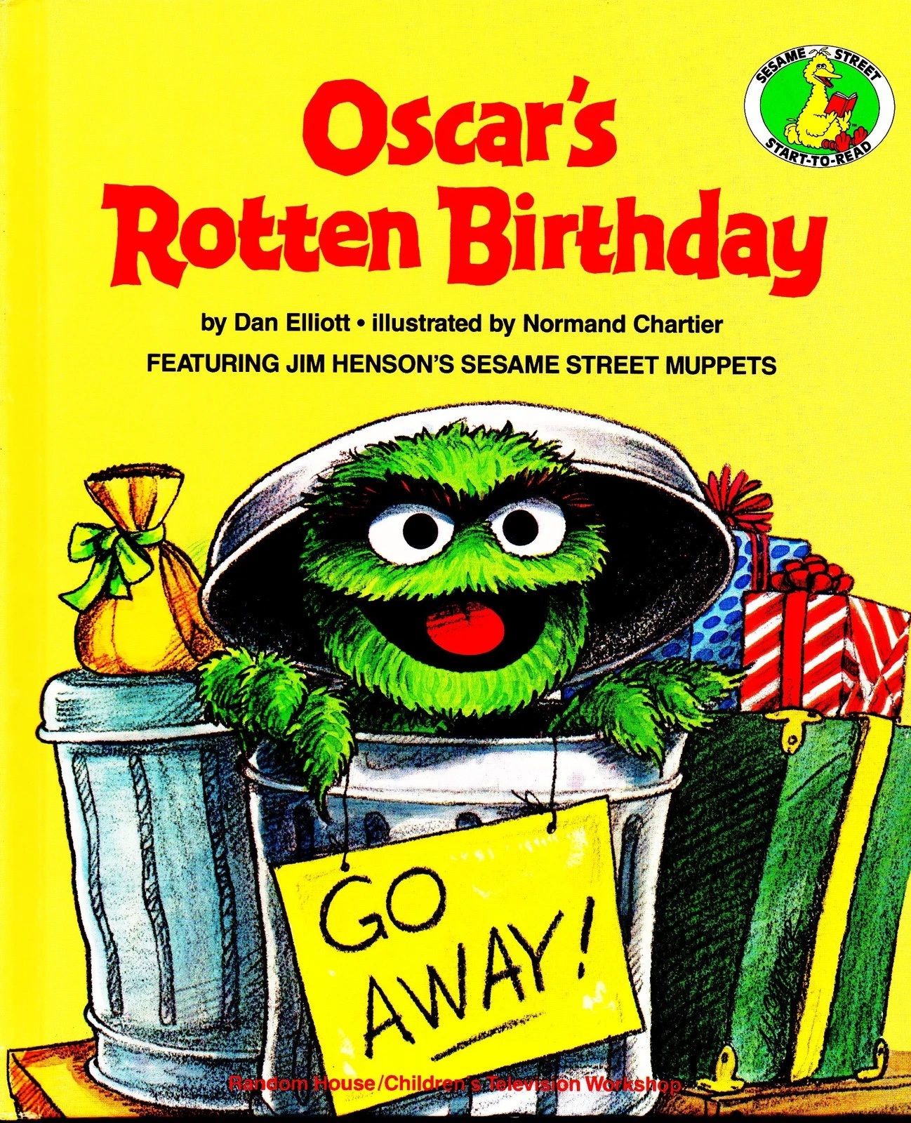 Oscar's Rotten Birthday (Sesame Street Start-To-Read Book)