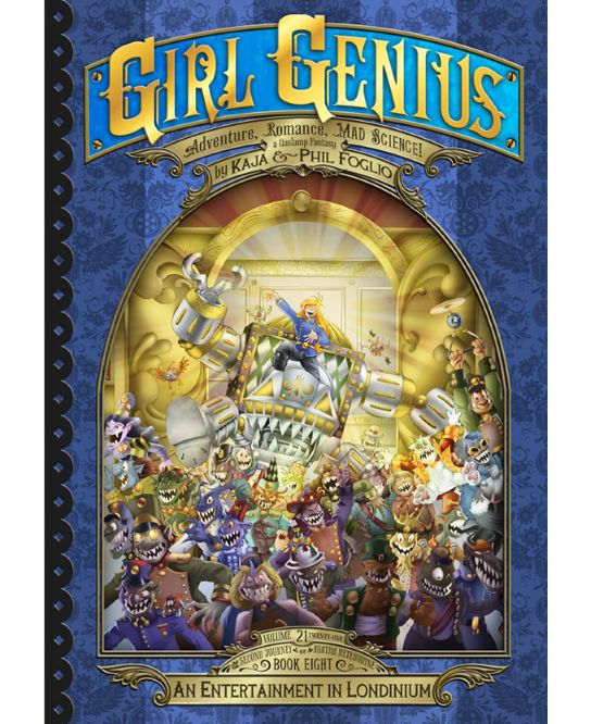 An Entertainment in Londinium (Girl Genius, The Second Journey of Agatha Heterodyne #8)