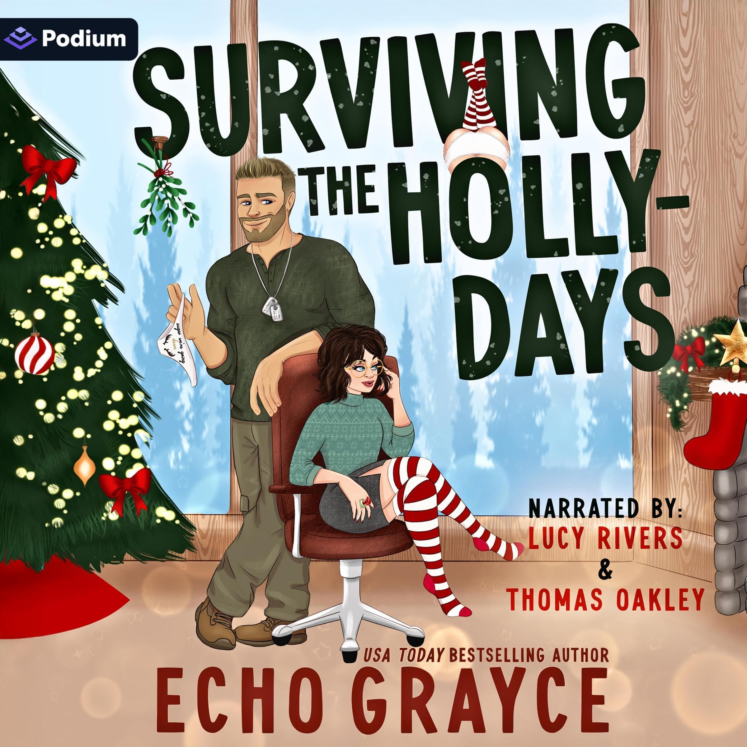 Surviving the Holly-Days: A Breaking Bro Code Series Standalone (Audible Audio)