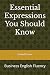 Essential Expressions You S...