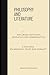 PHILOSOPHY AND LITERATURE by Alexis Karpouzos PHILOSOPHY AND LITERATURE by Alexis Karpouzos