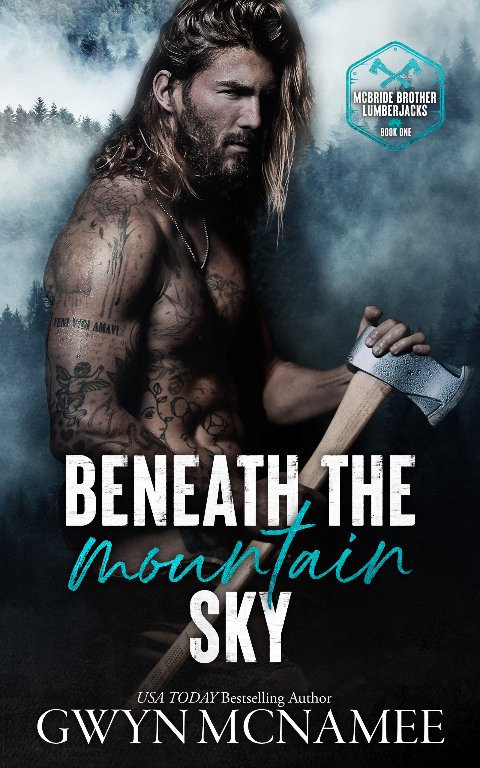 Beneath the Mountain Sky (McBride Brother Lumberjacks, #1)